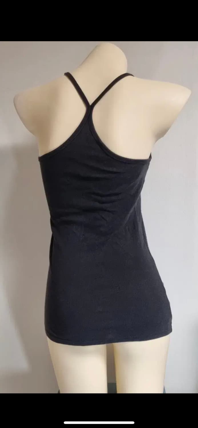 빈티지 슬림핏 나시 블랙 상품이미지3