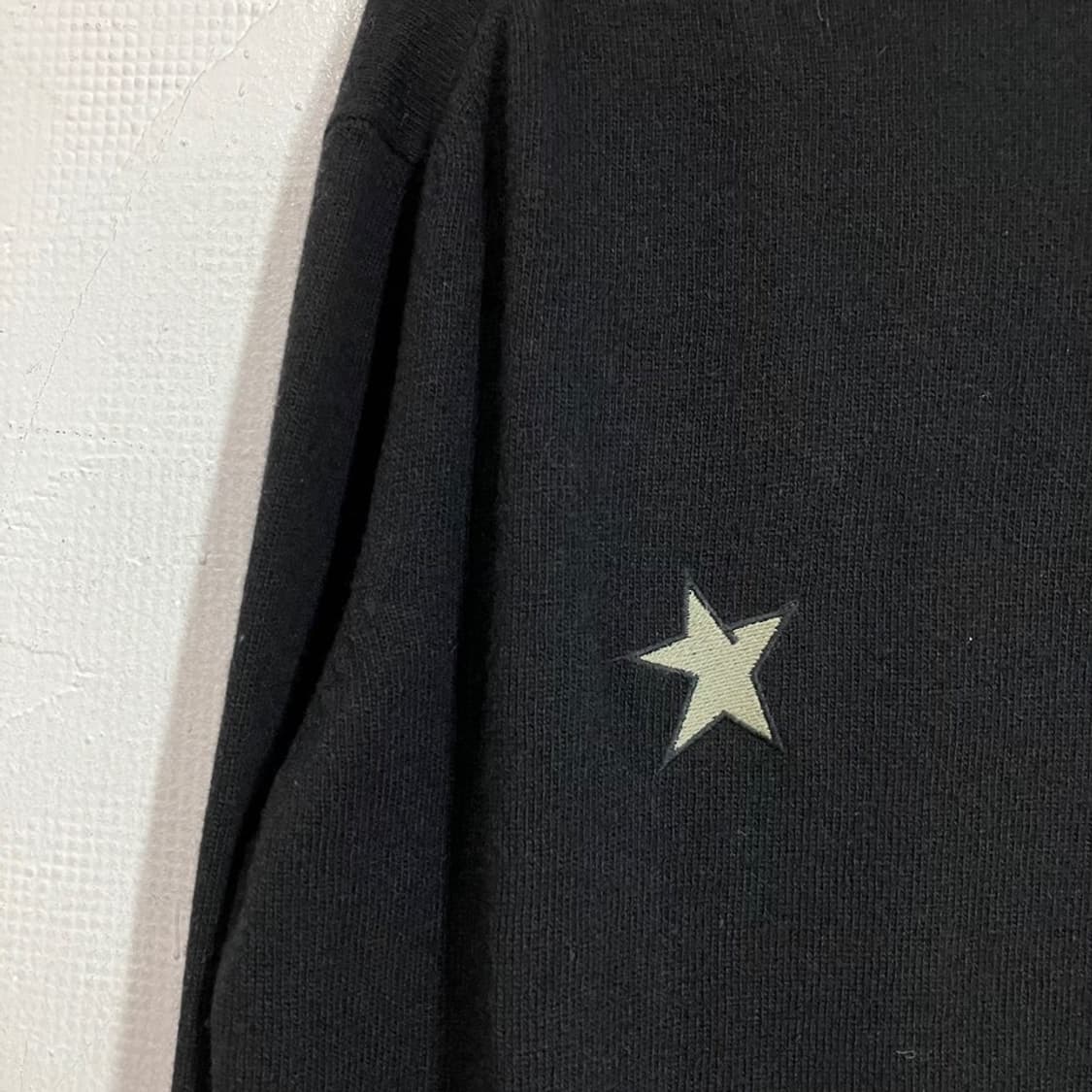 더 에디터 패치 니트 가디건 상품이미지6