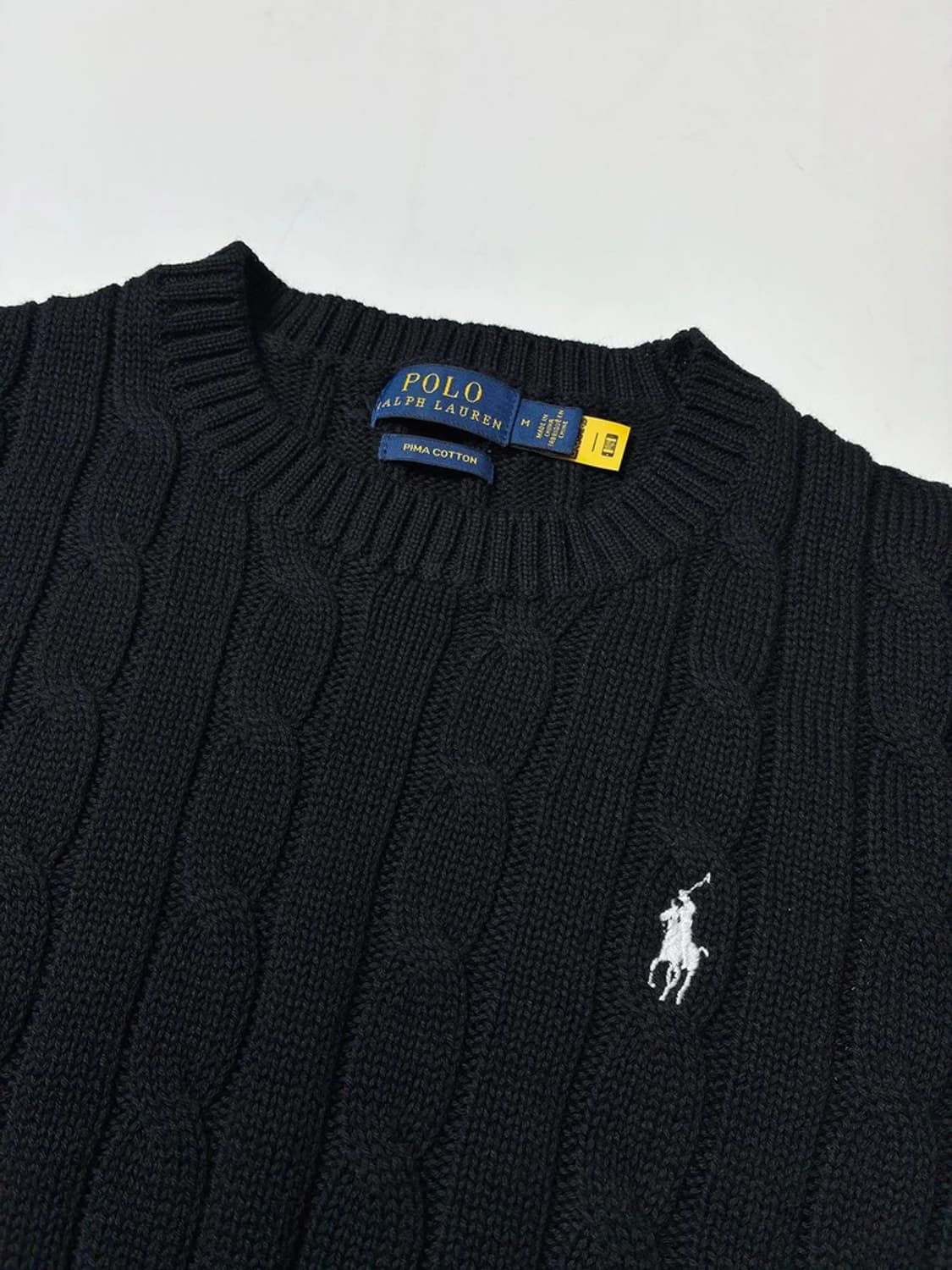 폴로 랄프로렌 큐알 신형 우먼스 반팔 니트 PN8913 상품이미지3