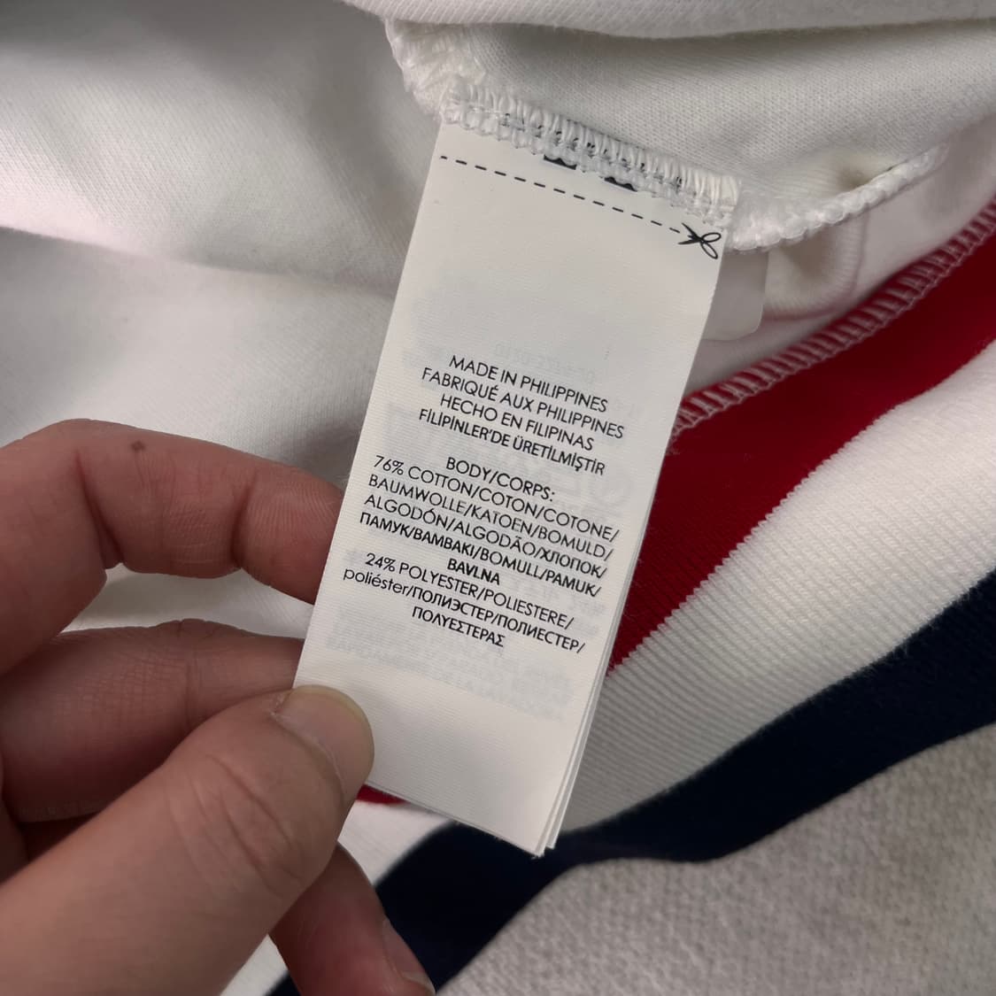 100 폴로랄프로렌 컬러 블럭 빅로고 후드티 상품이미지4