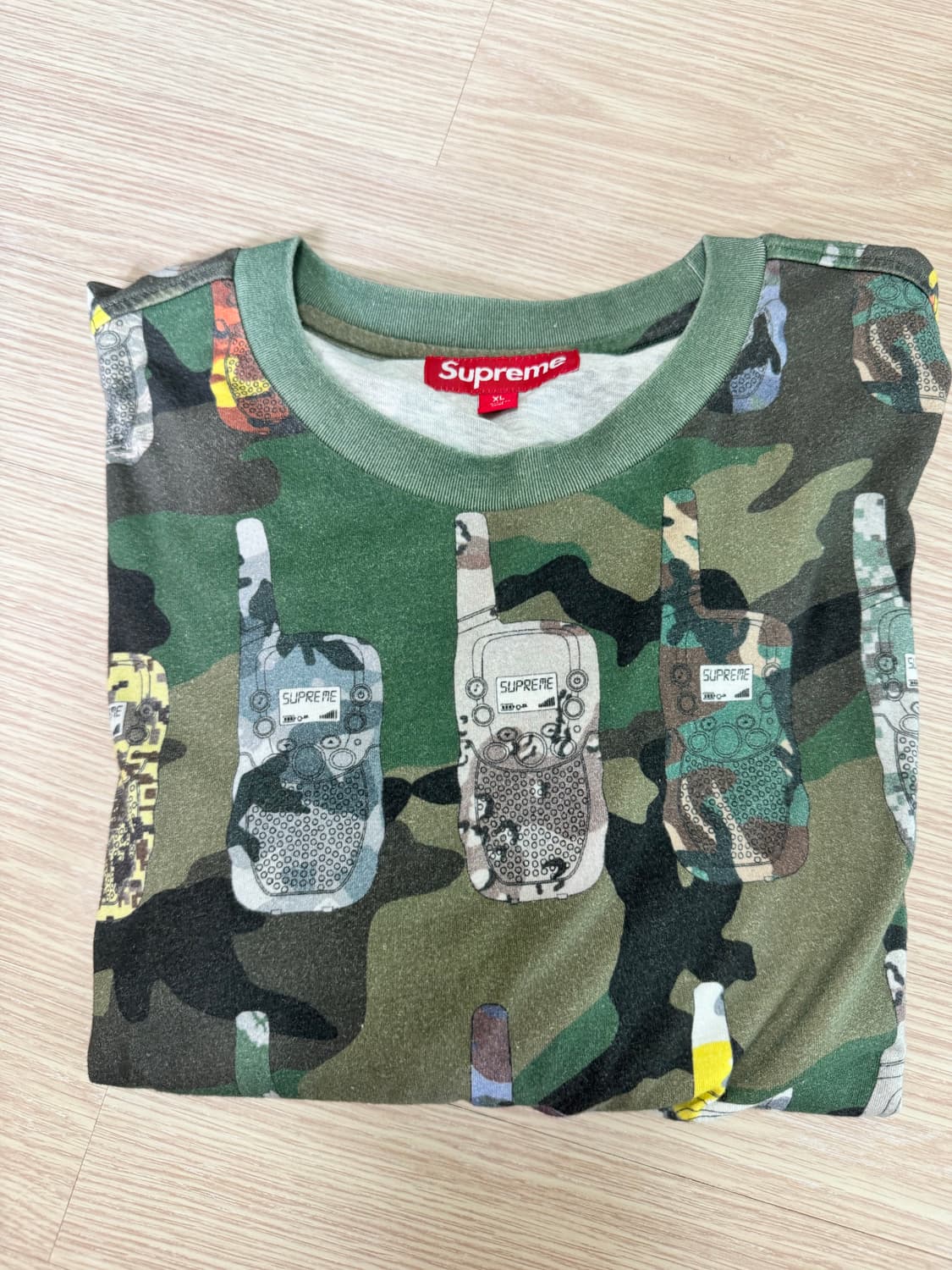 슈프림 워키 토키 반팔 상품이미지2