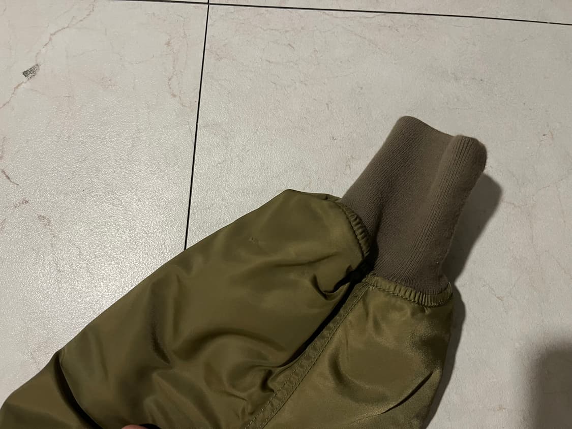 저널스탠다드 Ma-1 카키 s 상품이미지4