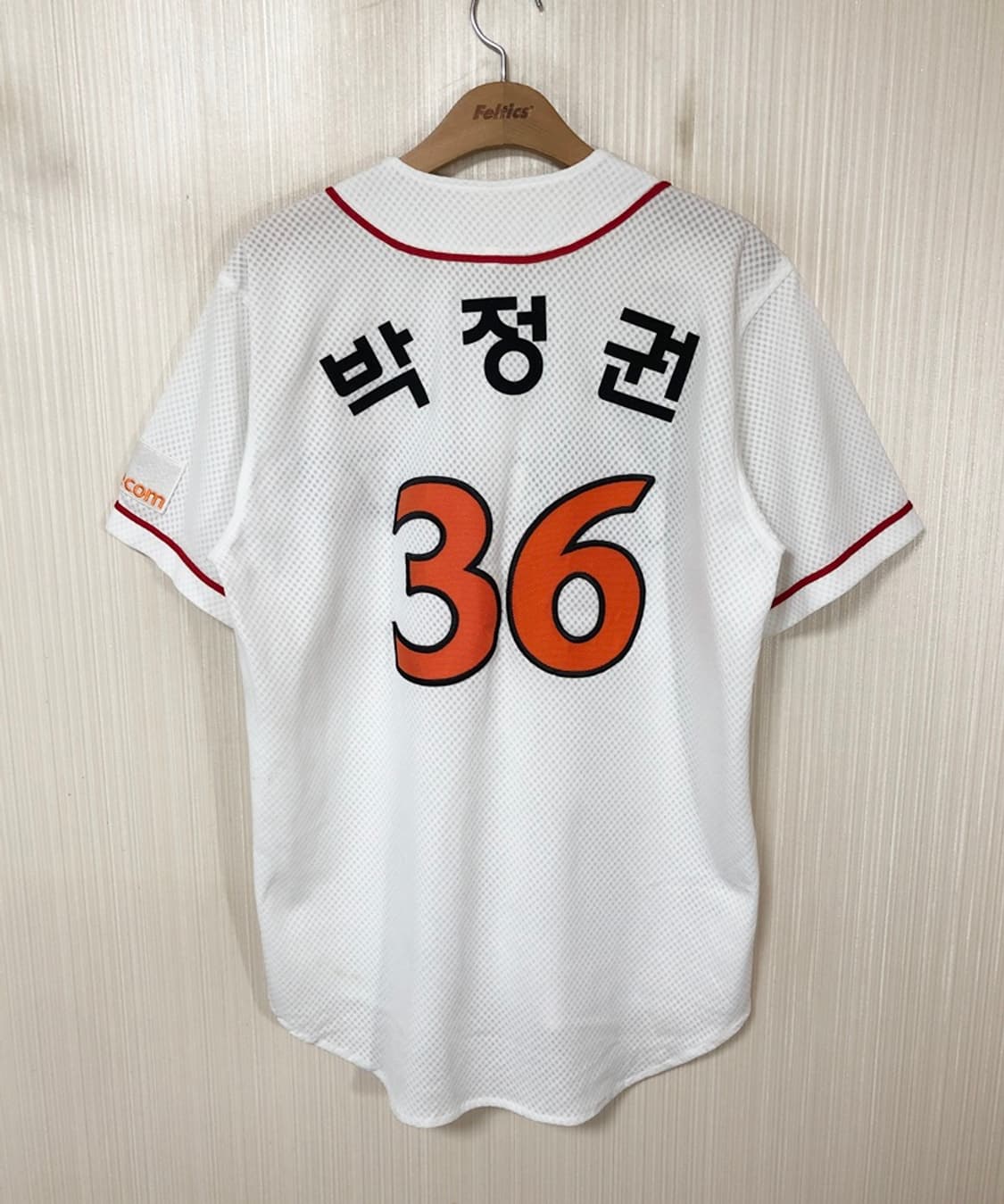 KBO 카멜레온어센틱 SK와이번스 (왕조)홈유니폼 100 #36 박정권 상품이미지8