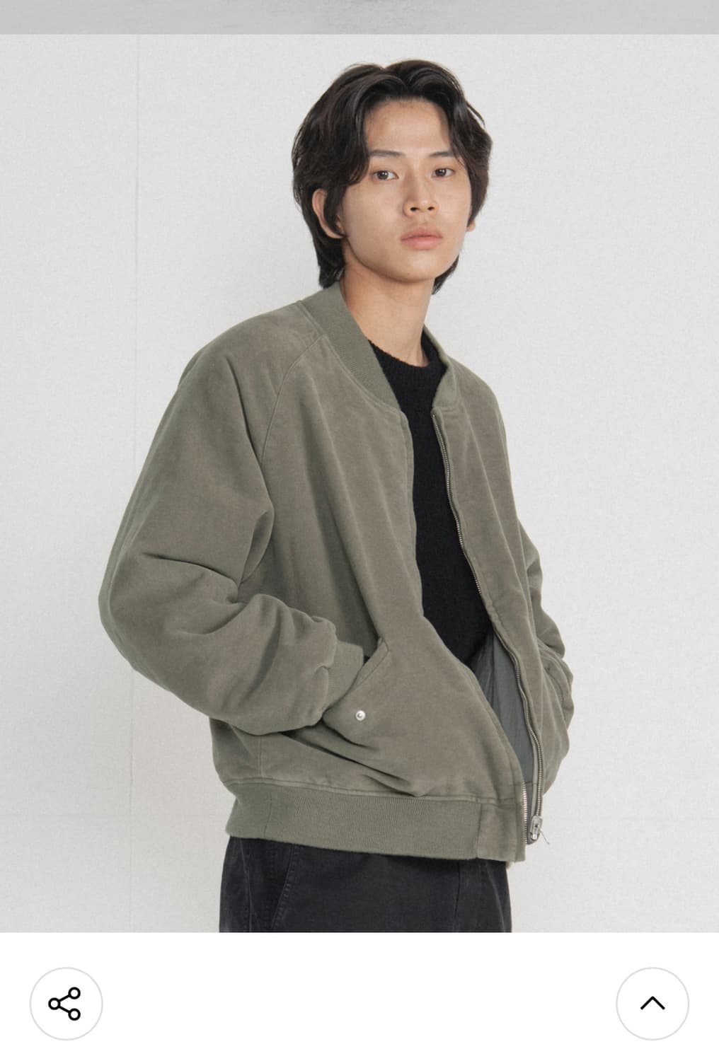 브라운야드 리버서블 몰스킨 블루종 올리브 그레이 6사이즈 상품이미지8