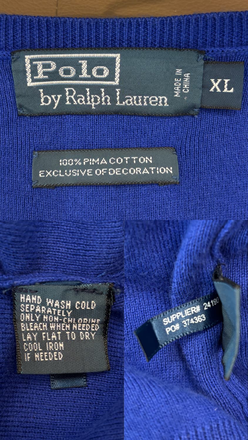 폴로 랄프로렌 코튼 니트 베스트 상품이미지10