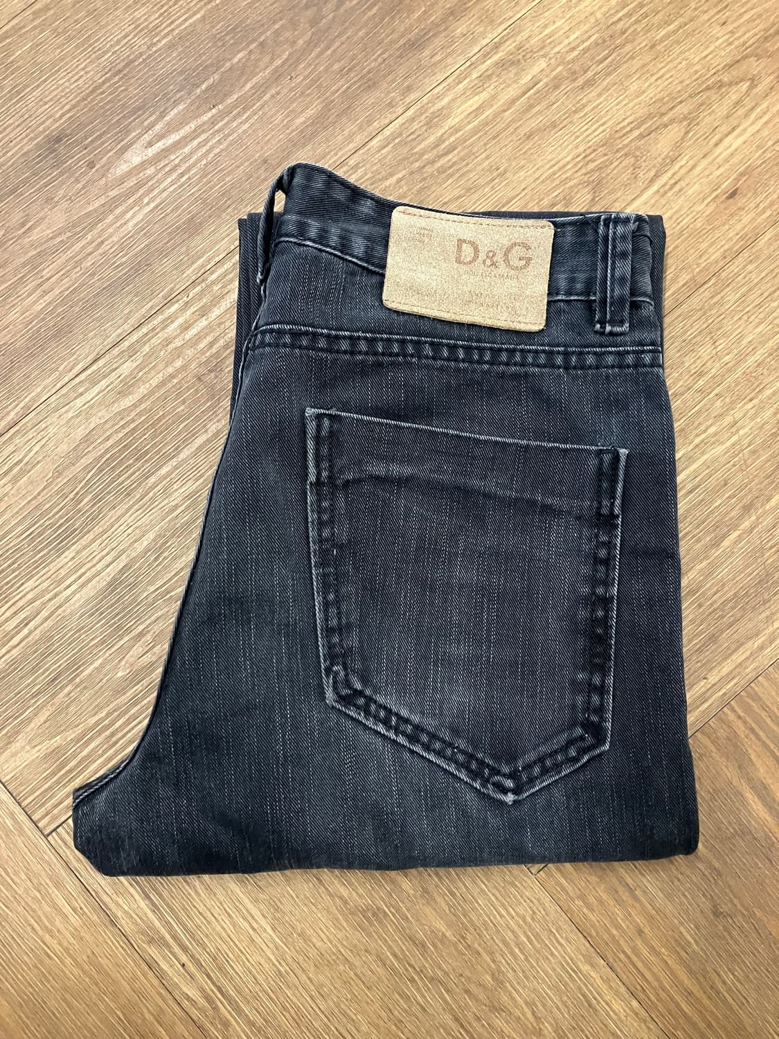 N218 돌체앤가바나 데님팬츠 청바지 흑청 블랙 상품이미지1