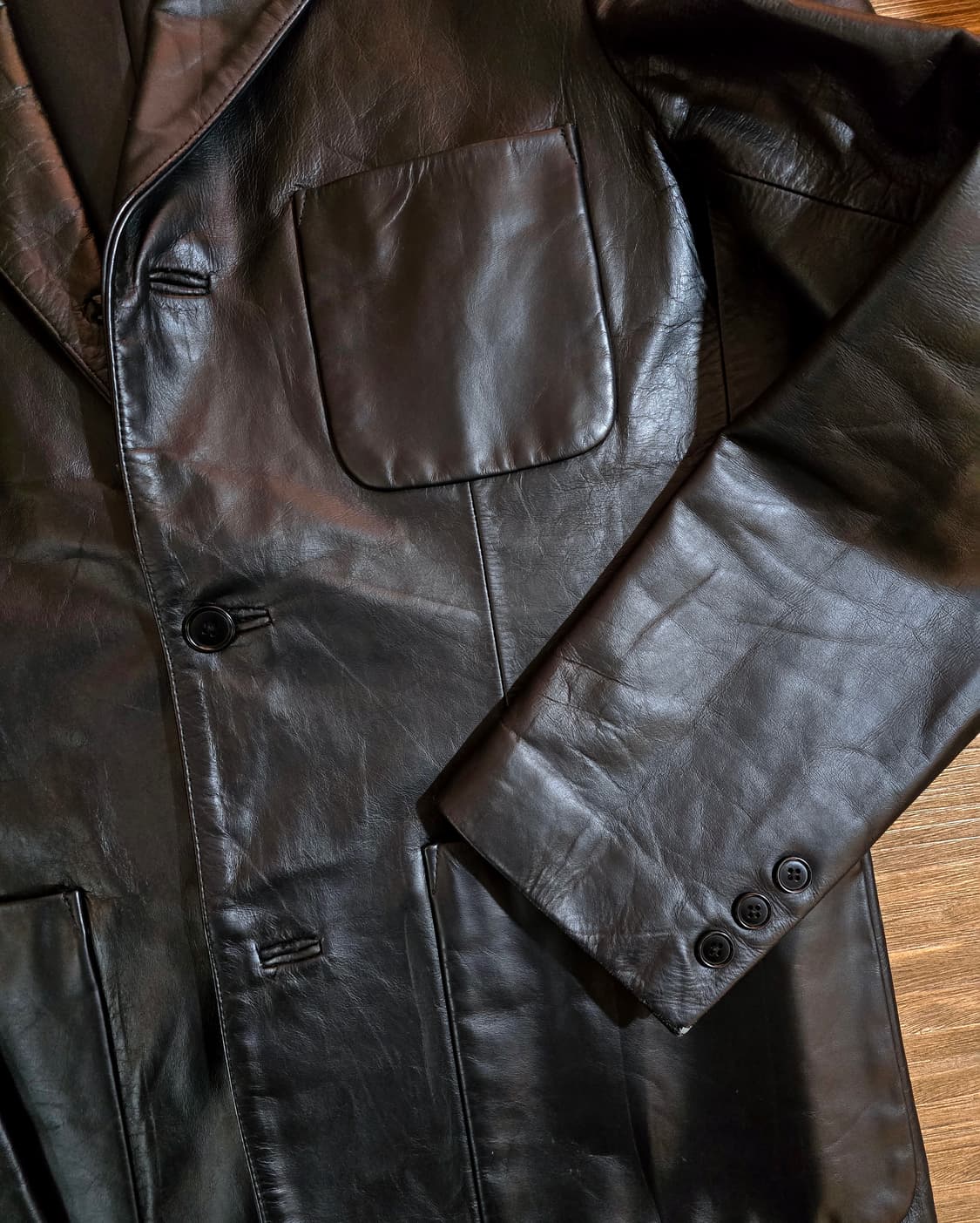 올드 갭 레더 블레이저 자켓 (Old GAP Leather Blazer) 상품이미지2