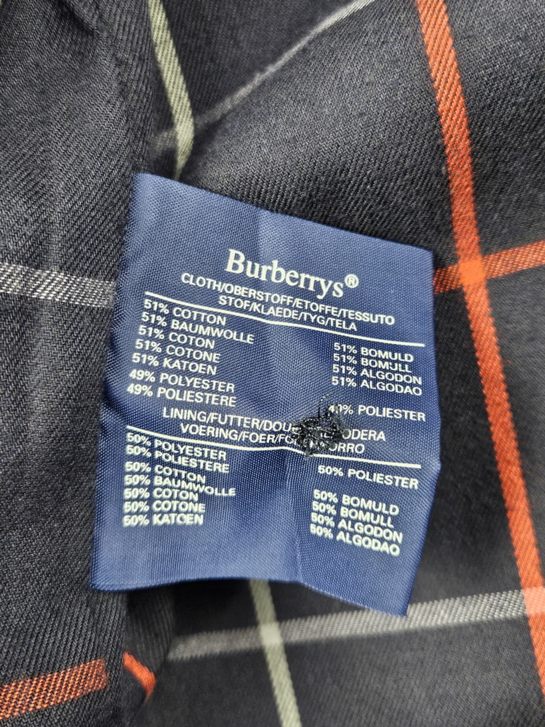 버버리 울 베스트 싱글 트렌치 코트 ( 상세설명참조 ) / 10549 상품이미지6