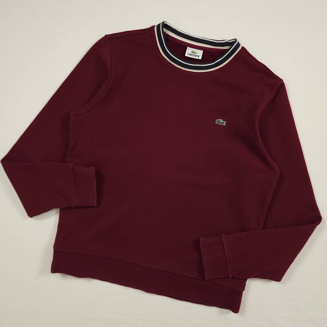 L(100) 라코스테 크루넥 니트 상품이미지2
