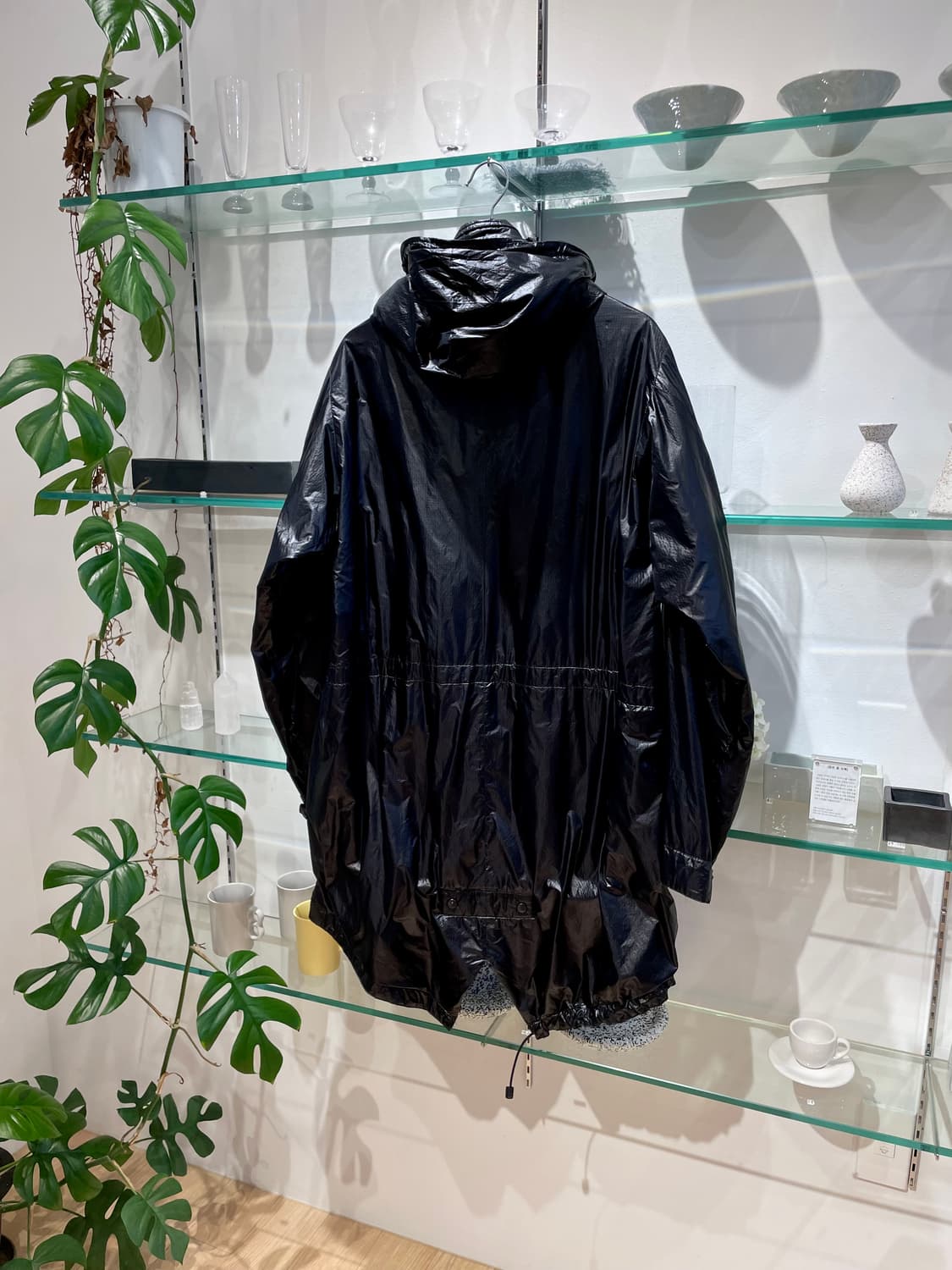 요지야마모토 뿌르옴므 quilted design hooded coat 상품이미지7