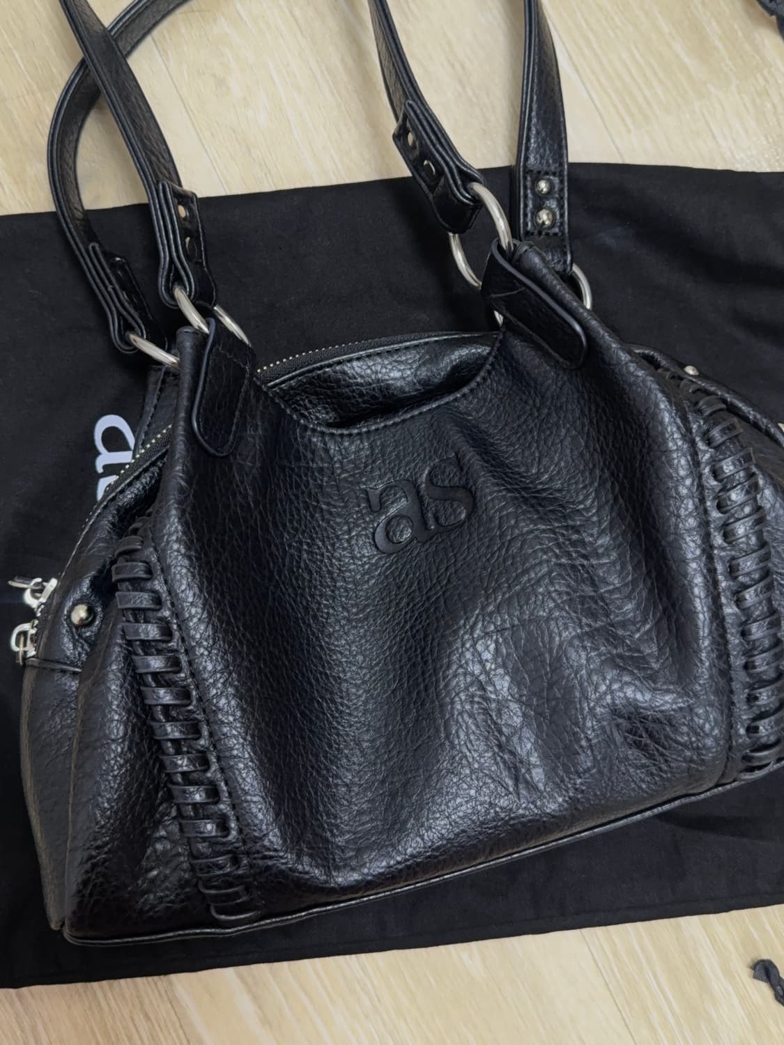 애즈온 보니타 미니백 블랙 상품이미지2