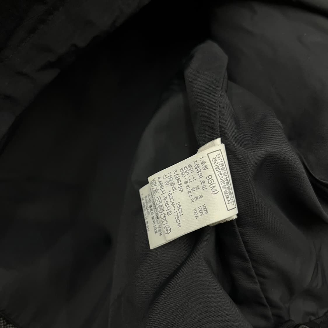 노스페이스 로고 블랙 바람막이 M 상품이미지8