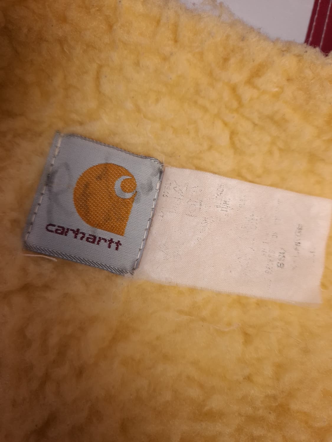 오리지날 구형 미국제조 칼하트 덕 양털 베스트 상품이미지5