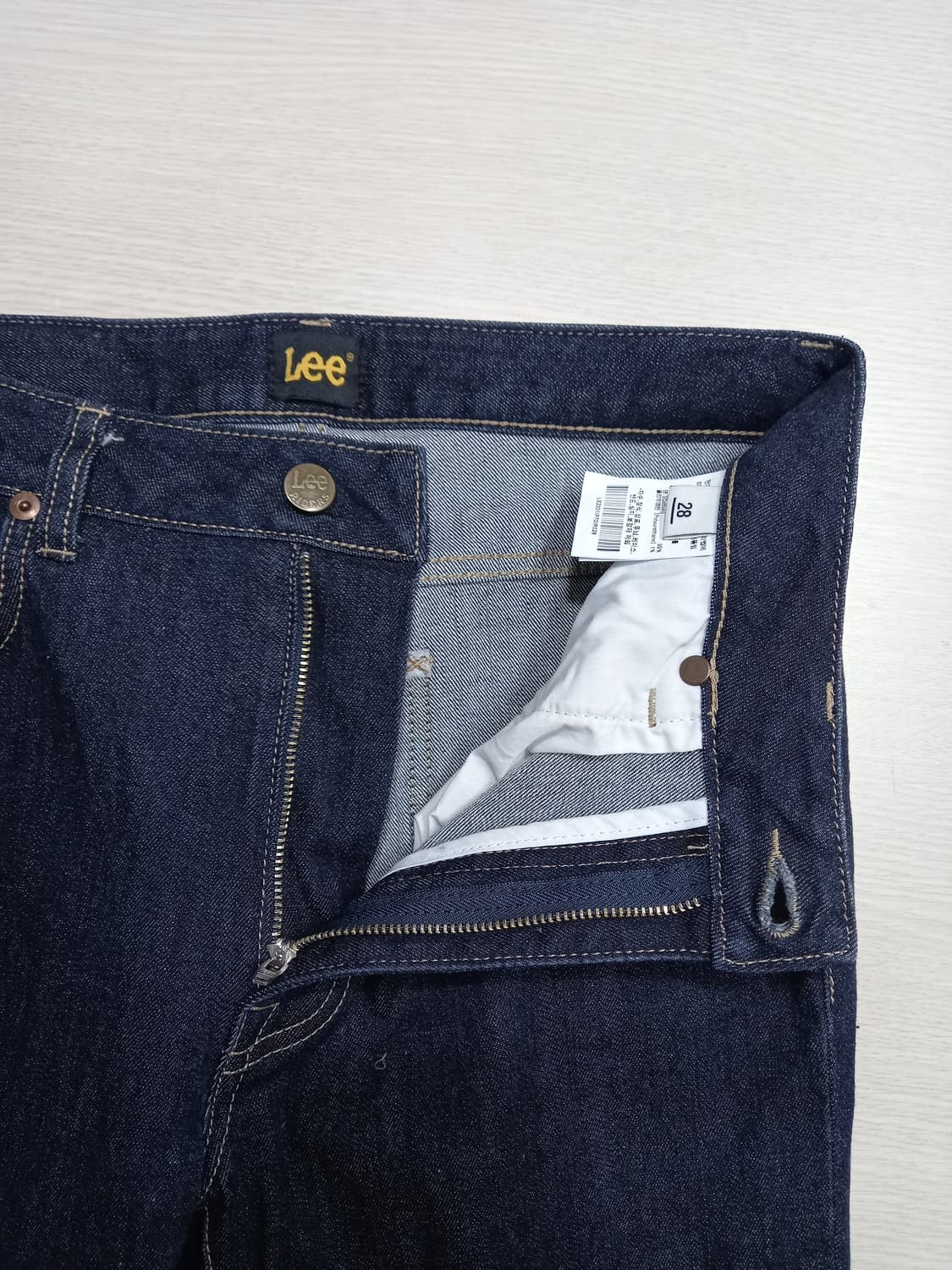 28 Lee 스판 슬림일자진 진청 28-892 상품이미지7