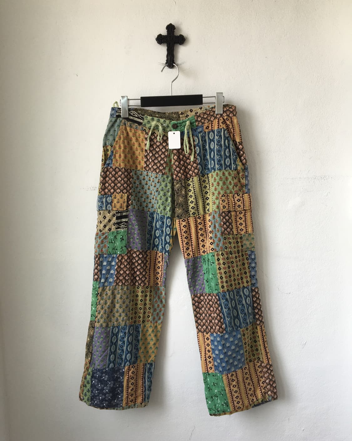 Patch work point pocket pants 상품이미지1