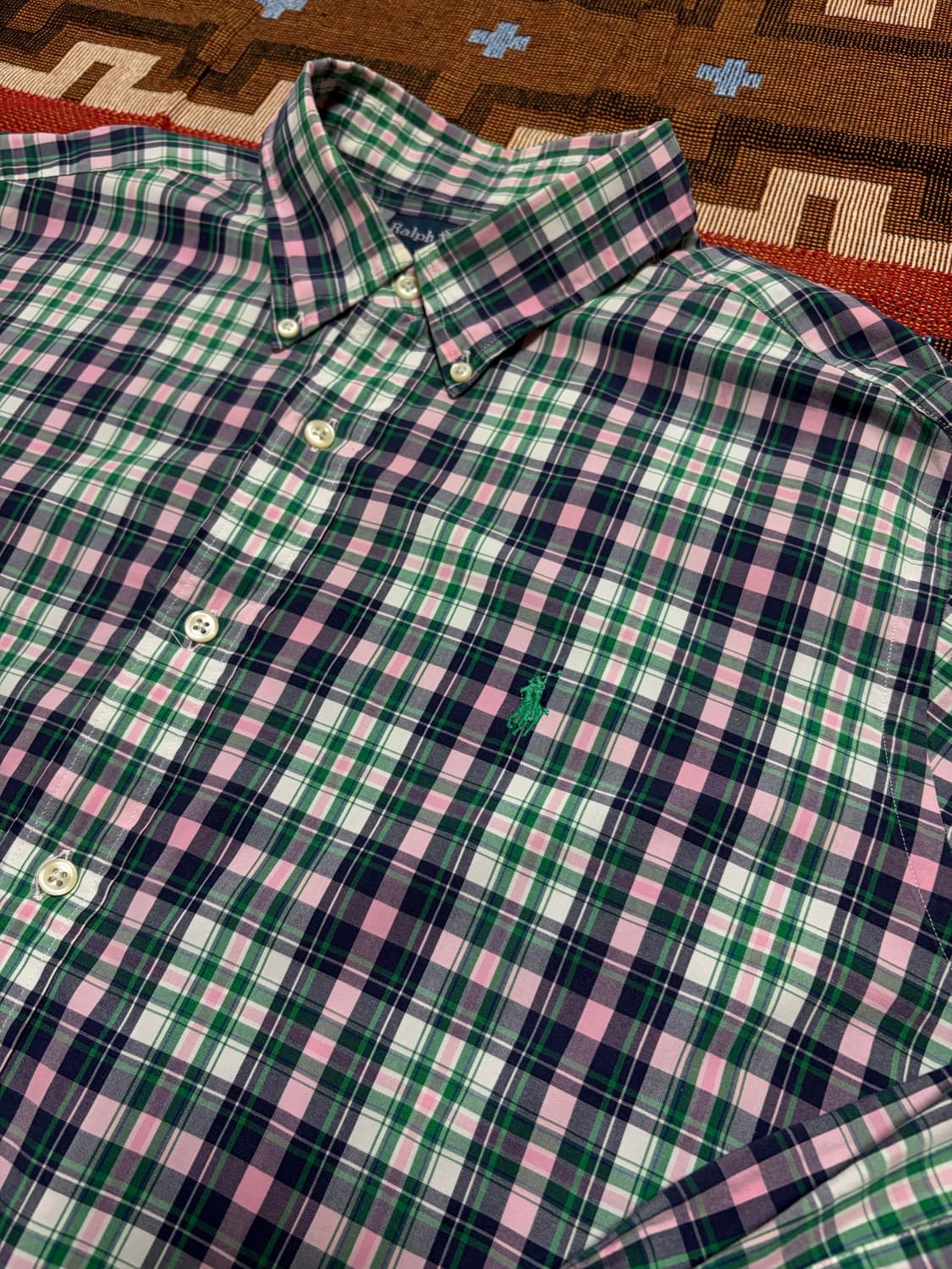 XL) 폴로 랄프로렌 클래식핏 체크 셔츠 상품이미지3