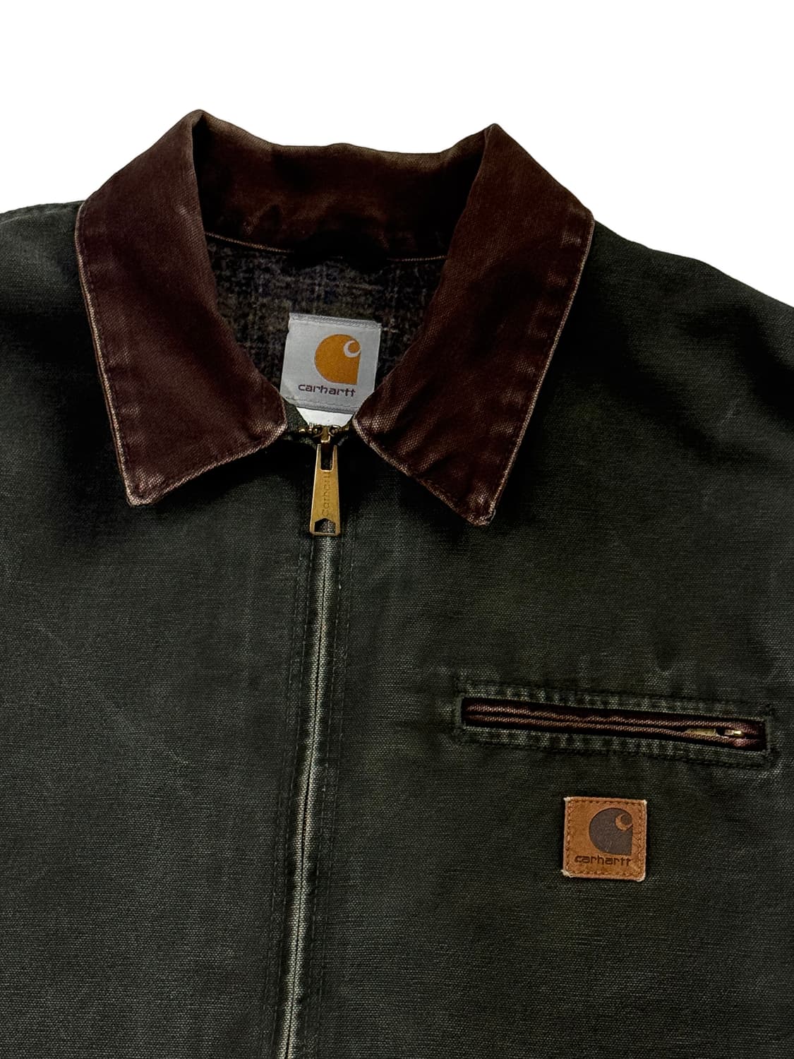 칼하트 디트로이드 J97 모스 그린 상품이미지3