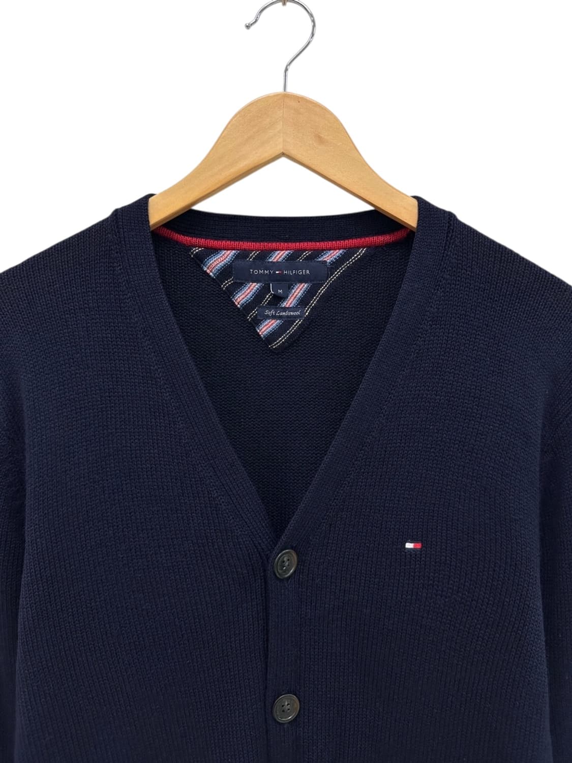 타미힐피거 울 가디건 네이비 (M) 상품이미지2