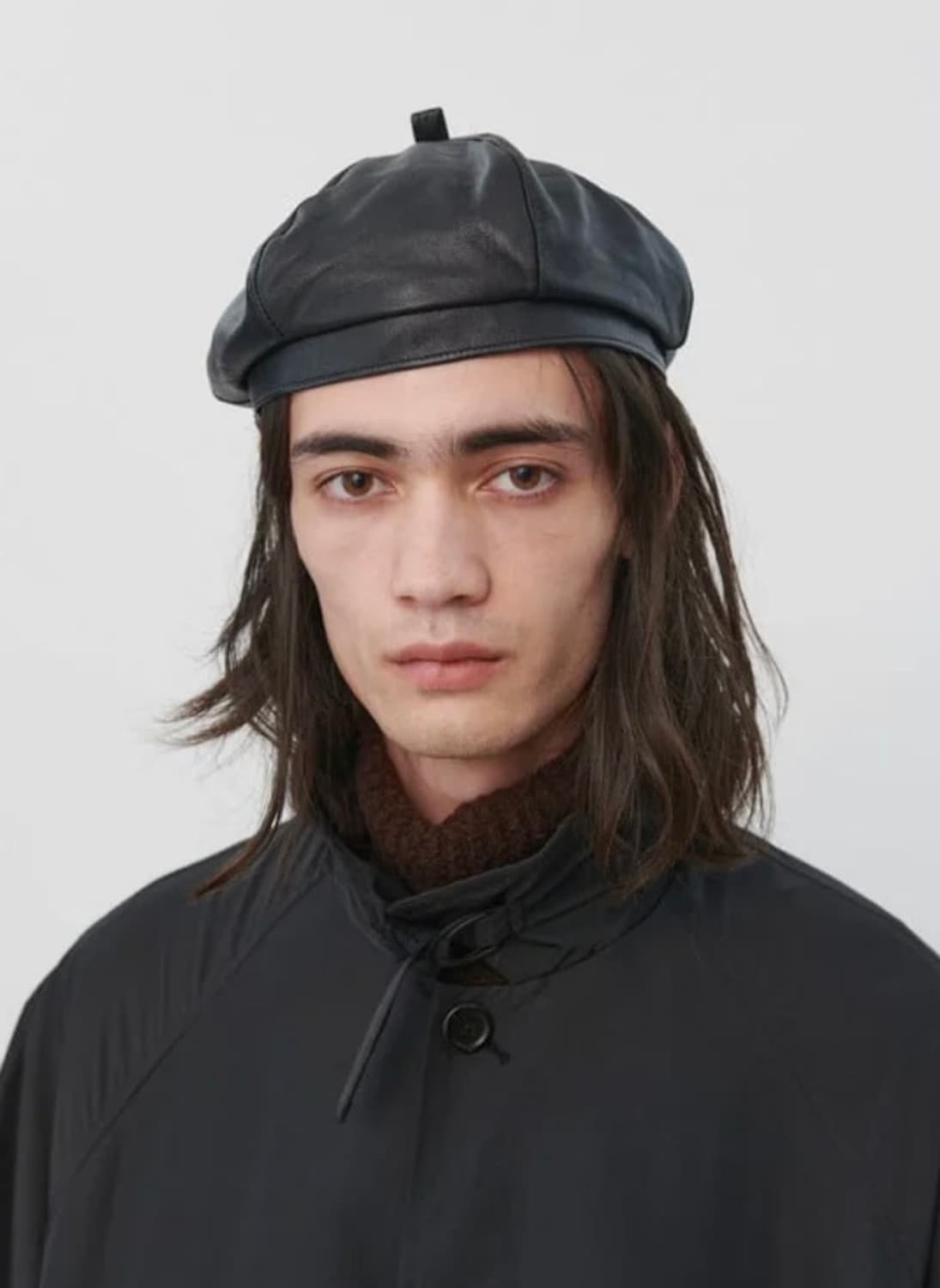 Our Legacy Leather Beret 상품이미지1