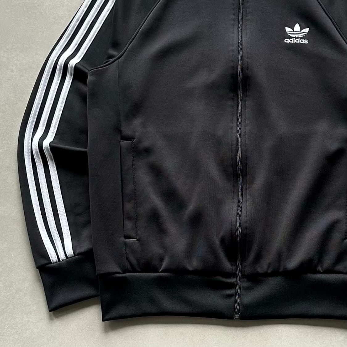 [XL]아디다스 트레포일 블랙 트랙탑 져지 상품이미지3