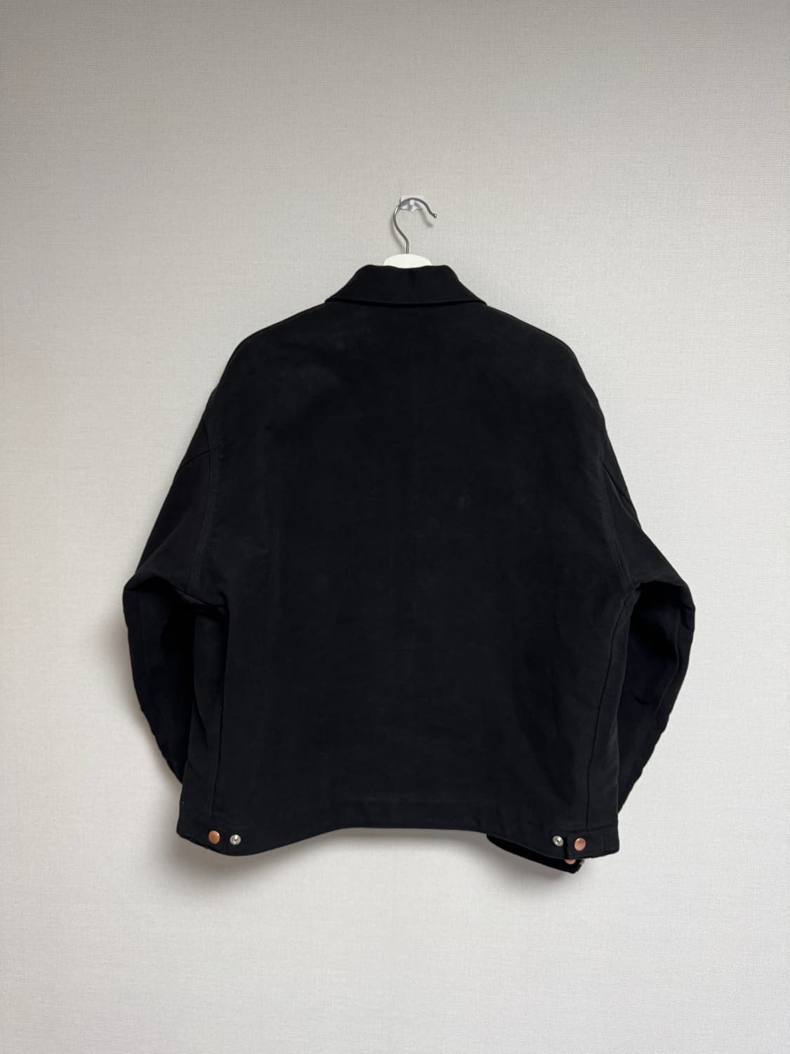 [3] 코모리 몰스킨 숏 자켓 블랙 상품이미지3