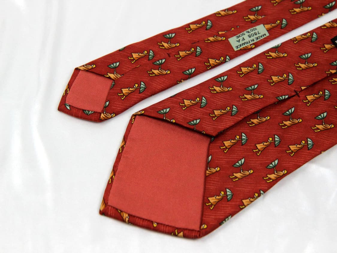 에르메스 8.8cm A등급 남자 명품 넥타이 상품이미지4