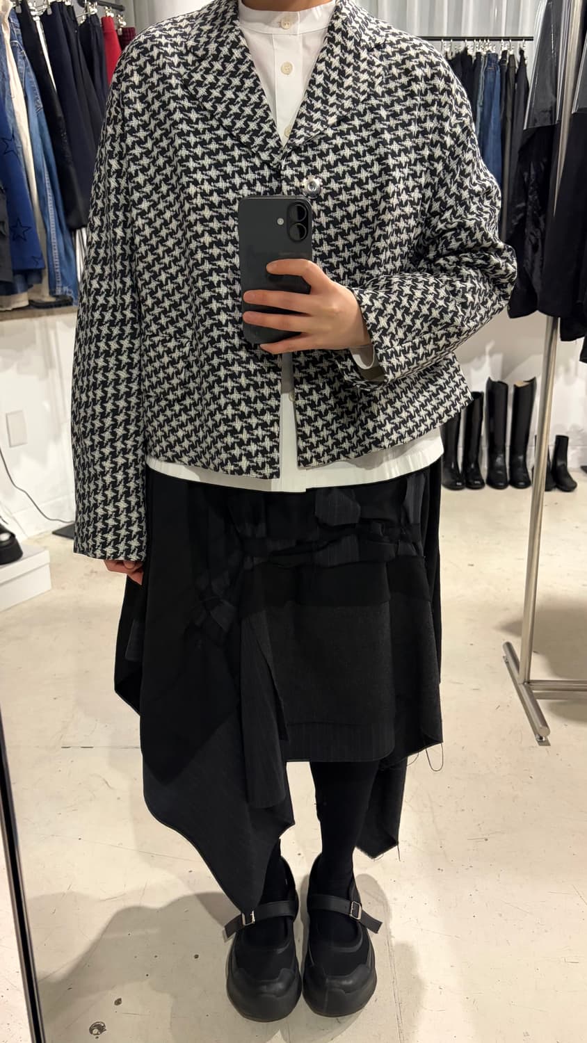 Pattern Printing Flare Jacket 상품이미지9