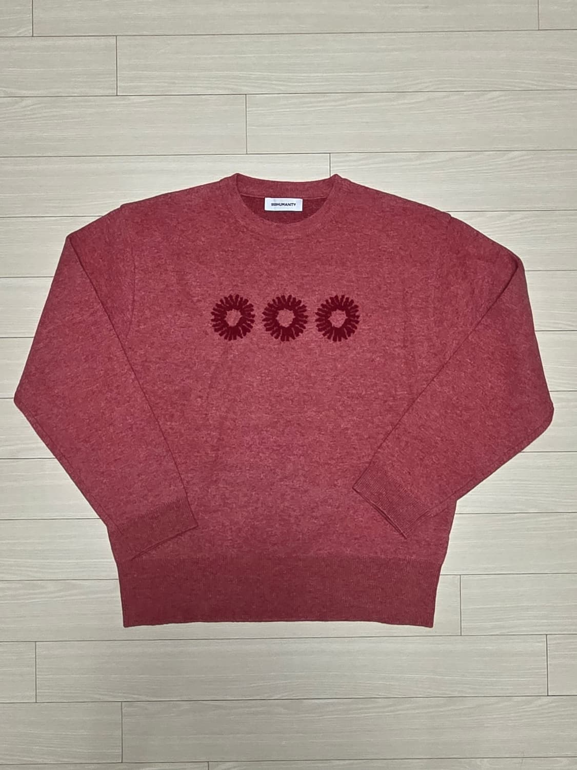 [M] 999휴머니티 니트 코랄 상품이미지1