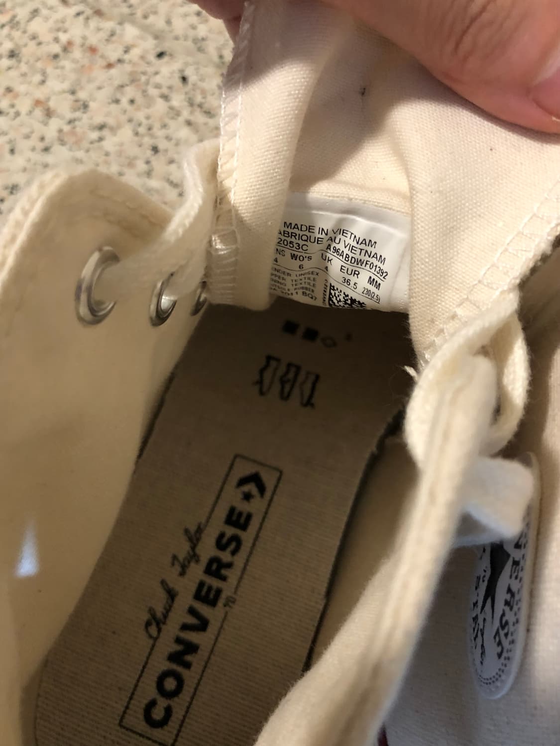 컨버스 척70 하이 (cream, 230size) 상품이미지6