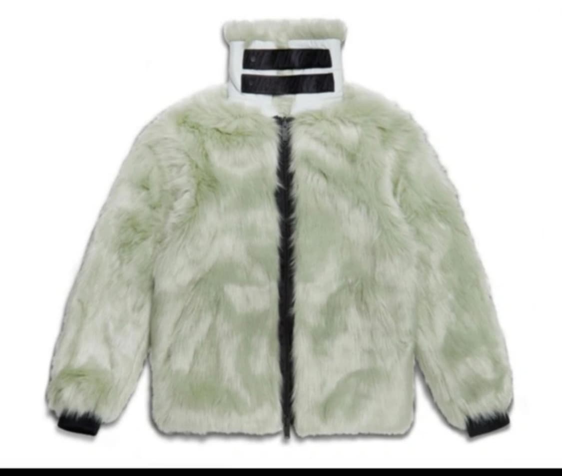 나이키x엠부쉬 리버시블 퍼 포우 퍼 자켓 L 상품이미지1