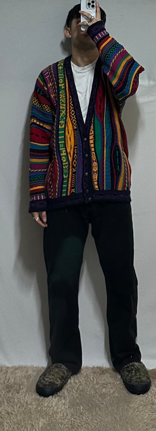 엠마루 케이블 니트 가디건 상품이미지5