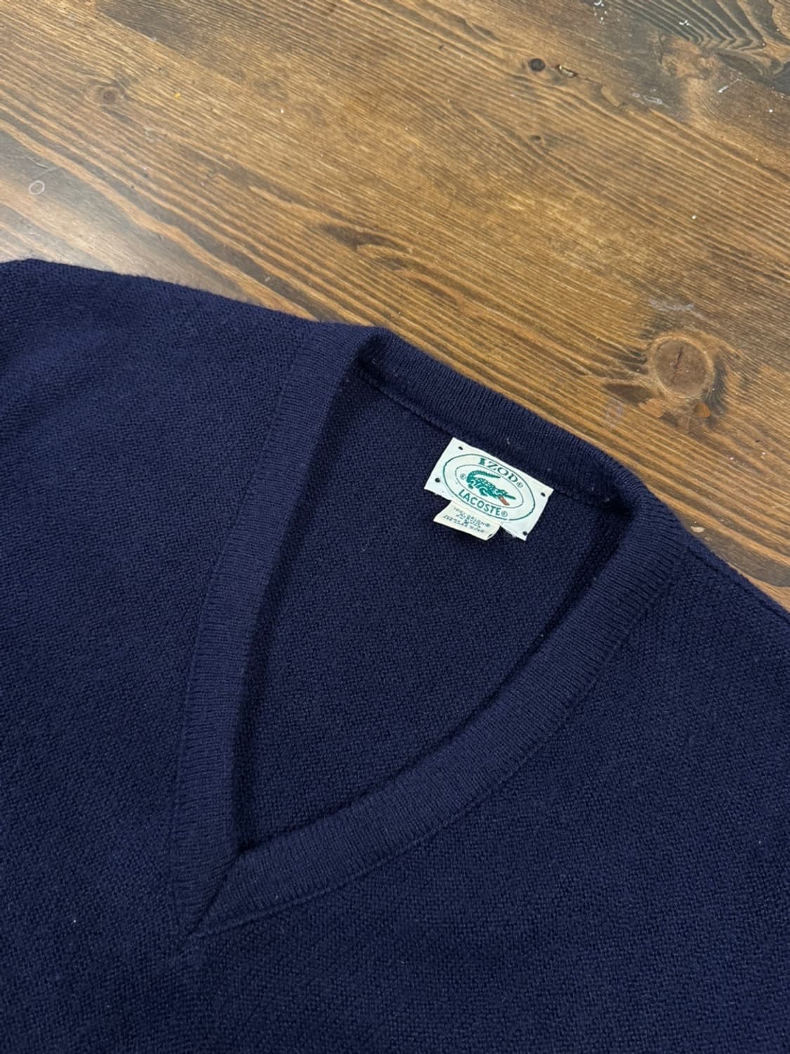 라코스테 아이조드 브이넥 니트 100~105 상품이미지6