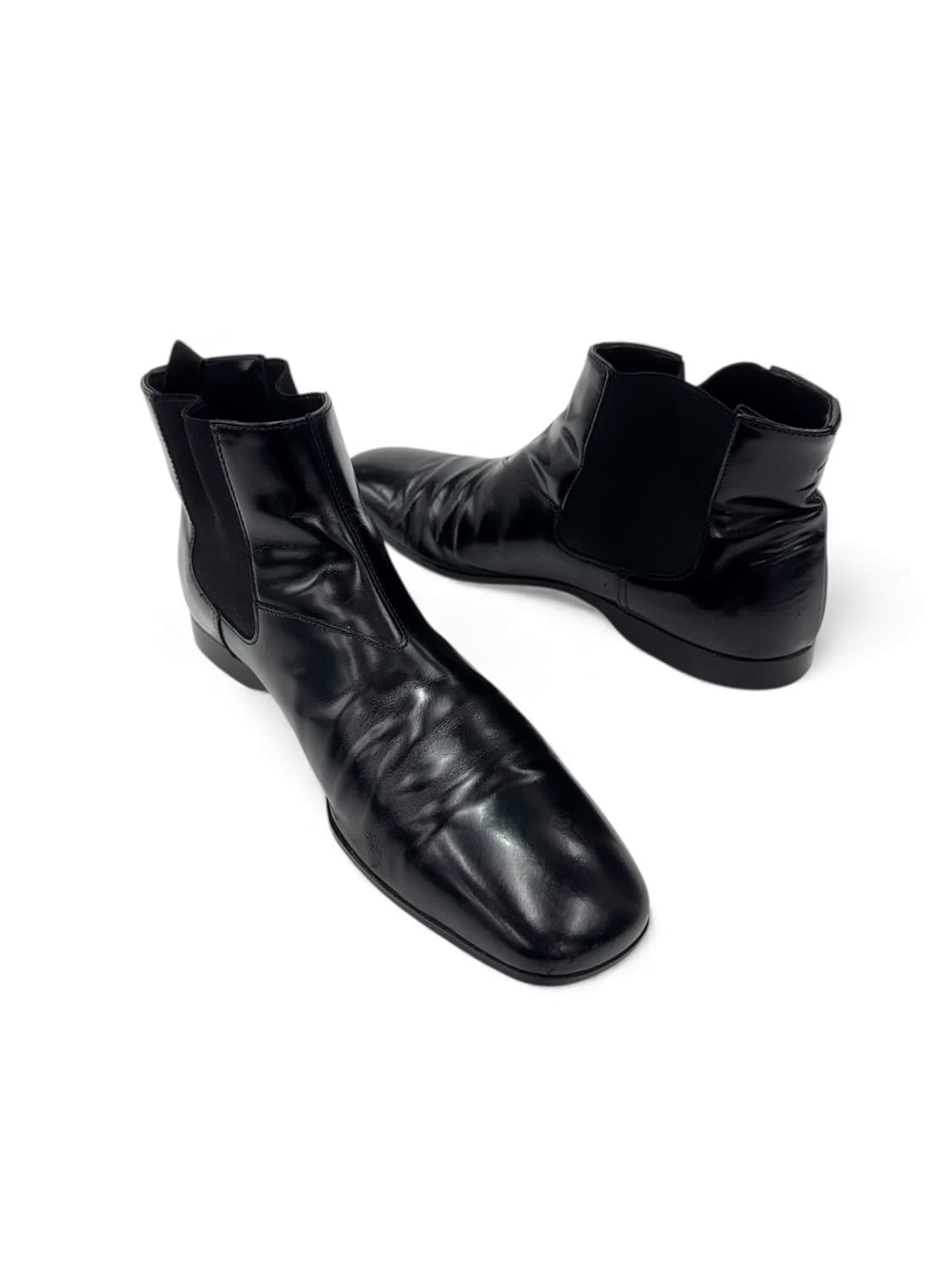 90s Prada Square Toe Boots 상품이미지7