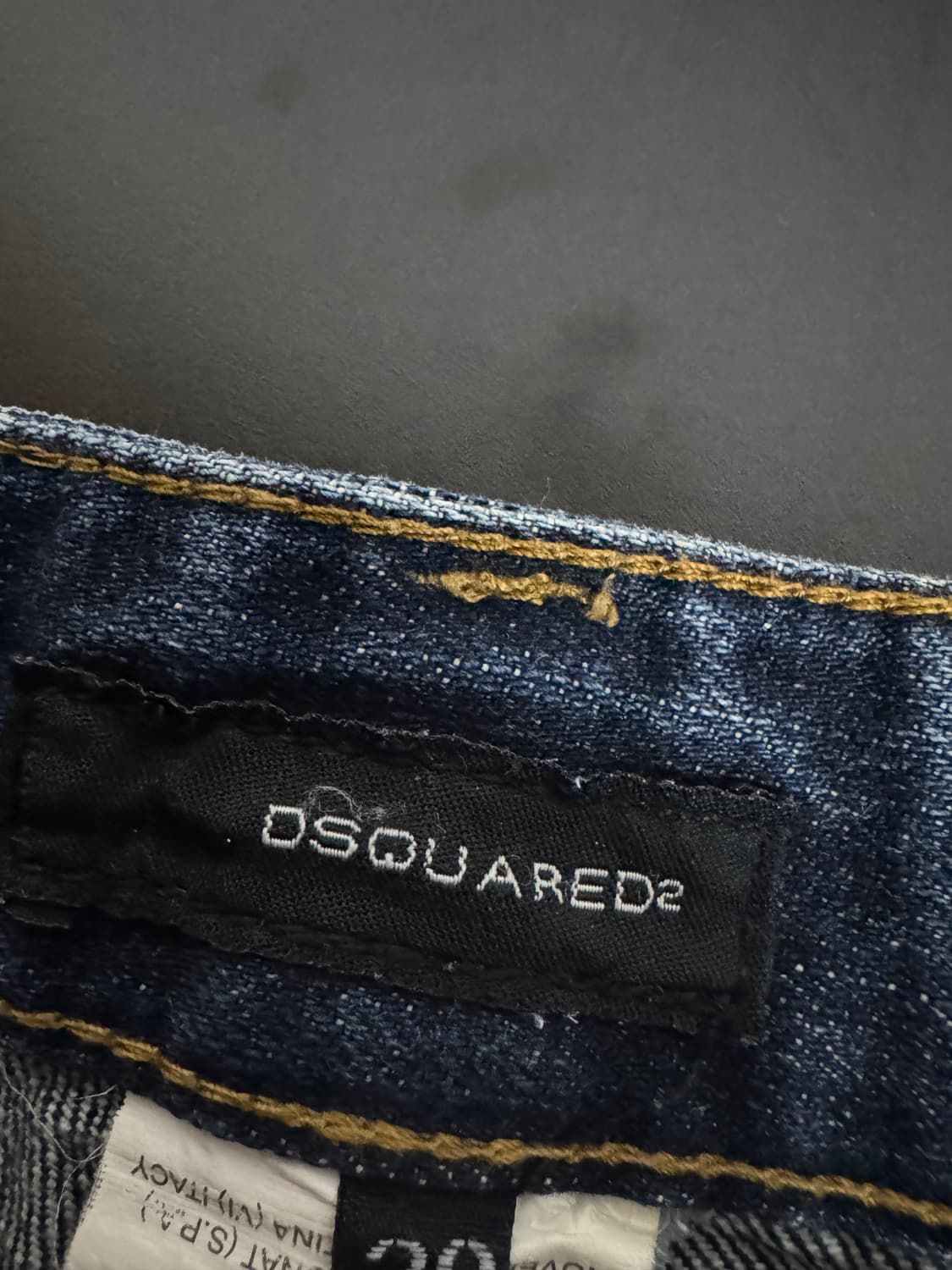 디스퀘어드2 빈티지 블루워싱 데님팬츠30 상품이미지3