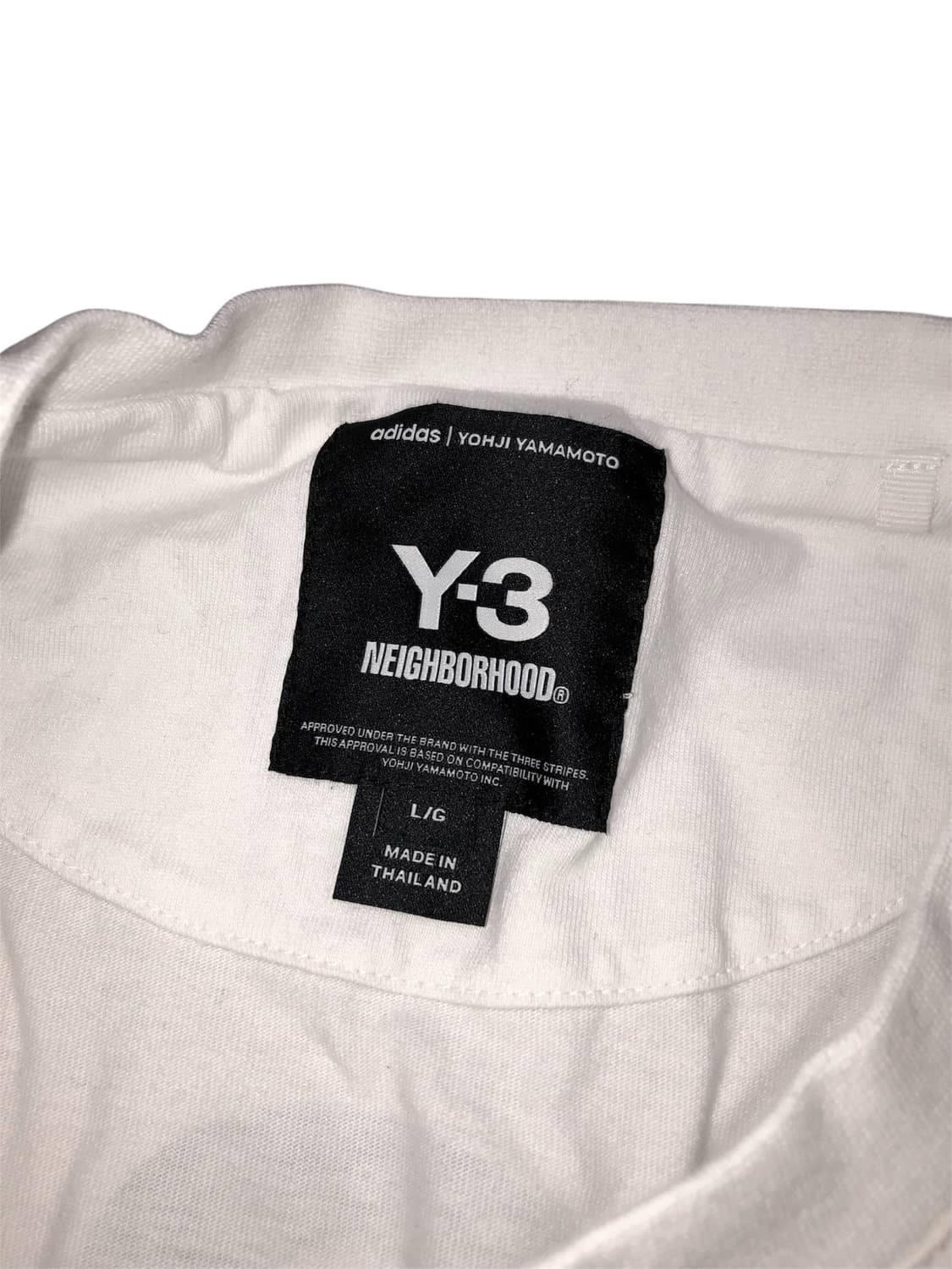y-3 네이버후드 롱슬리브 L 상품이미지4