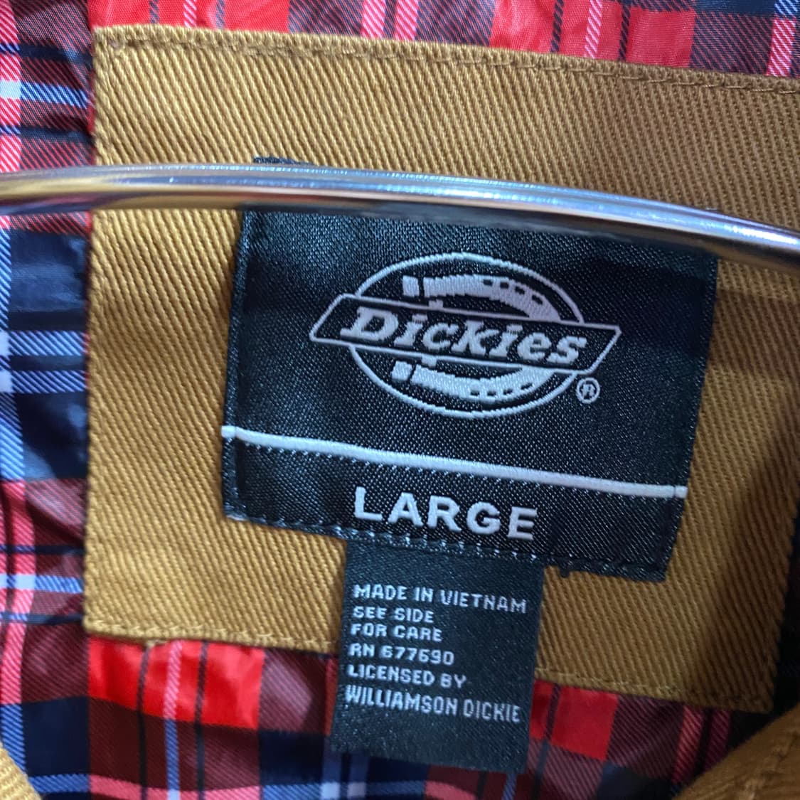 디키즈 브라운 패치 워크자켓 B4573 상품이미지8