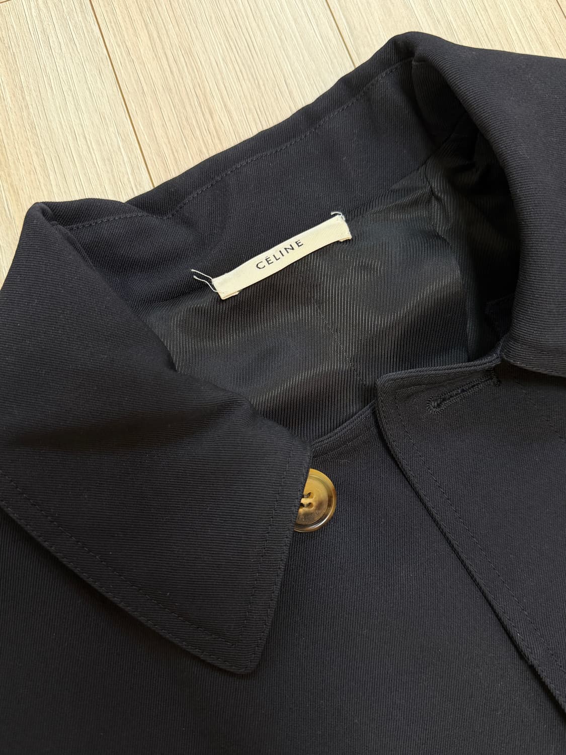 올드 셀린 네이비 트렌치 코트 36사이즈 상품이미지2