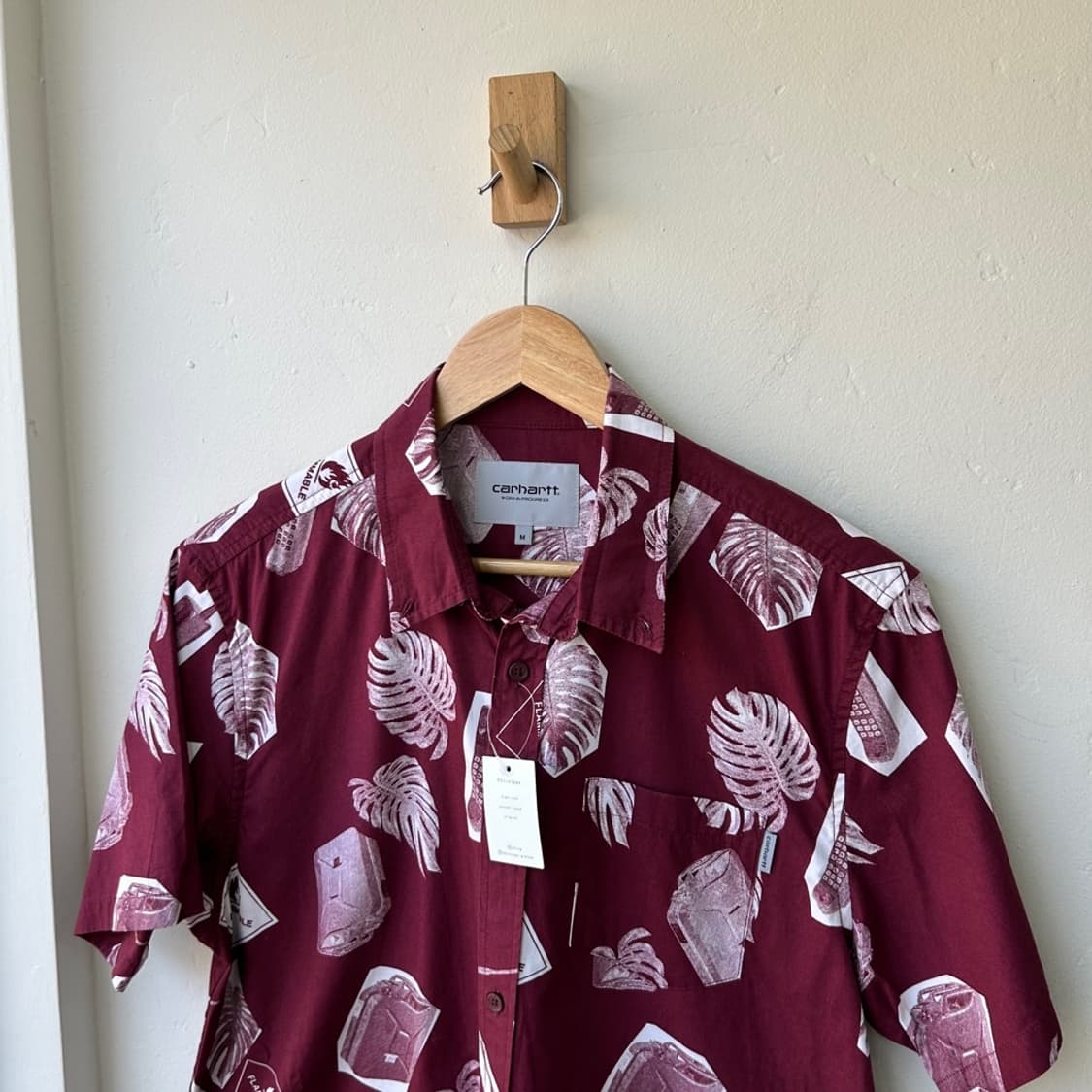 16700 - 칼하트 하와이안 반팔 셔츠 상품이미지1