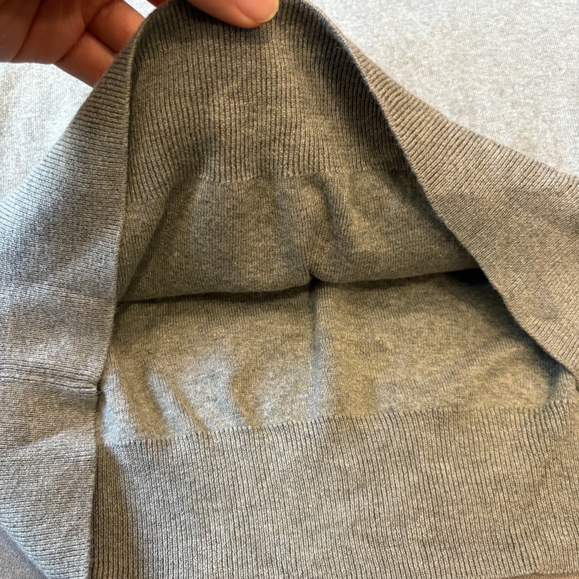 폴로 정품 그레이 피마 코튼 니트 상품이미지7