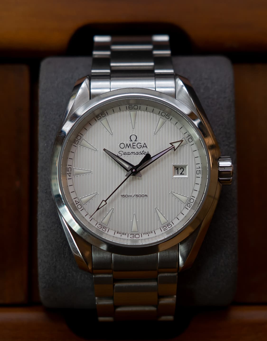 오메가 씨마스터 아쿠아테라 38.5mm 신형 쿼츠 시계 상품이미지1