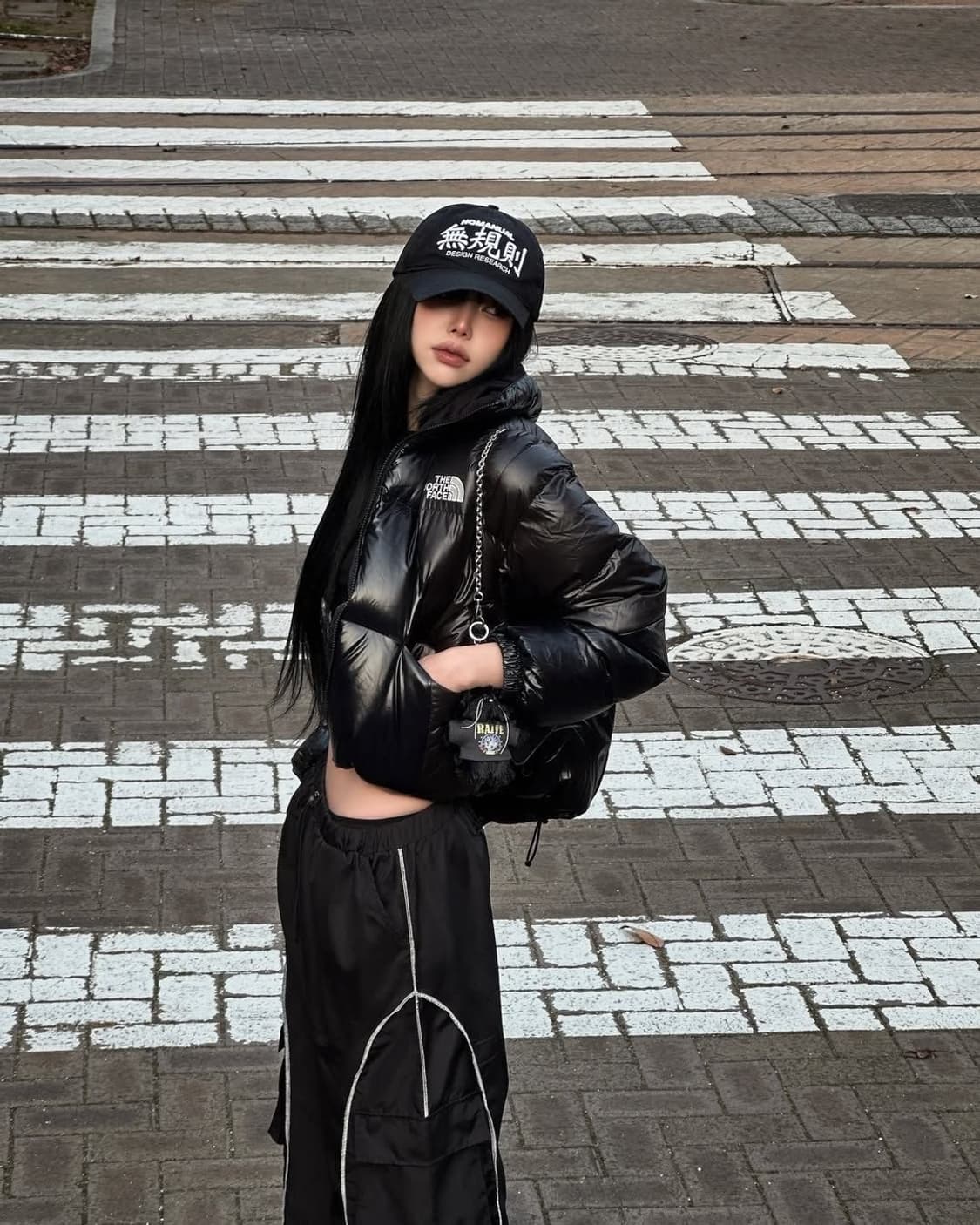 노스페이스 눕시 숏 자켓패딩 M 상품이미지3