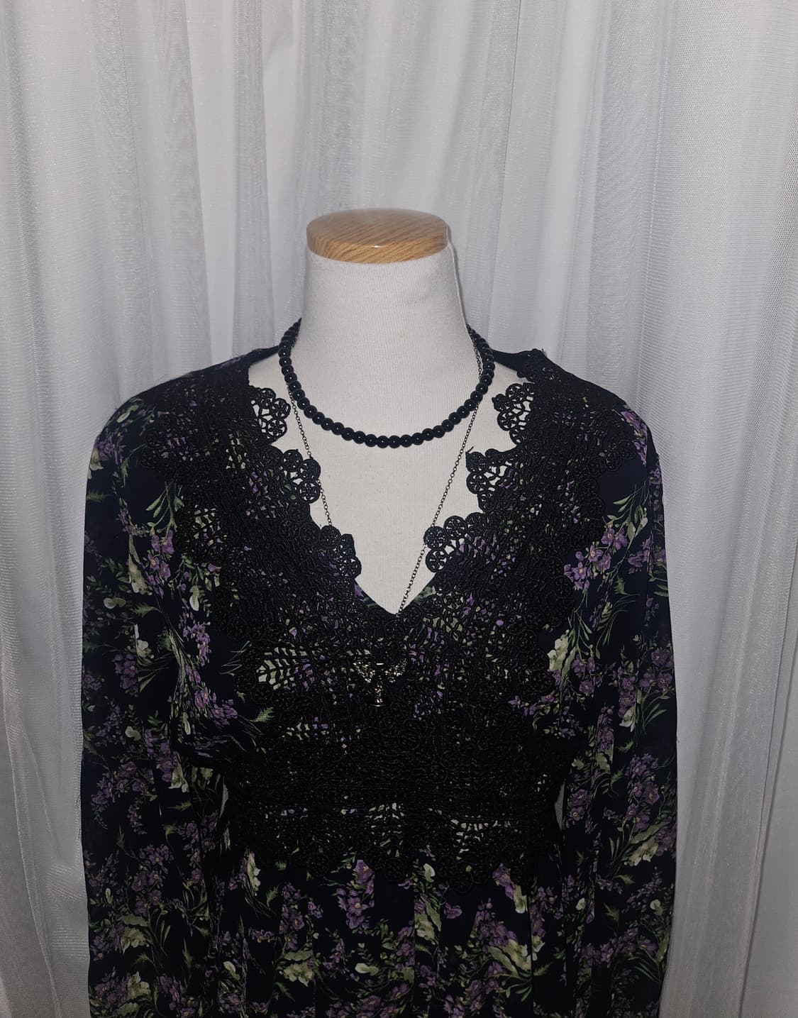 check your age 라일락 그레이프 원피스 상품이미지2