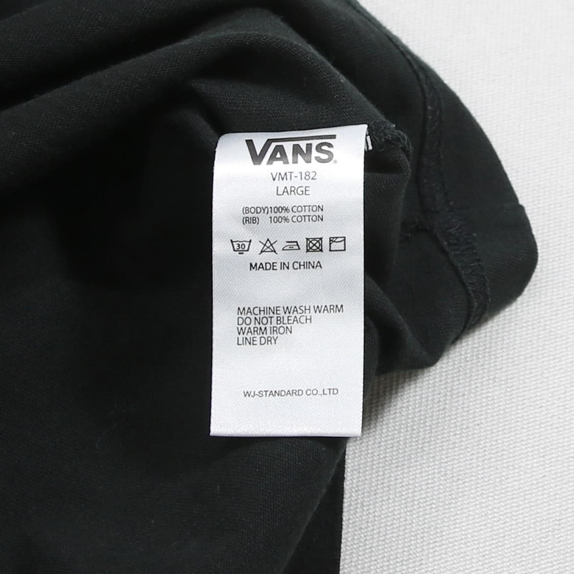 (착용컷) VANS 반팔 티셔츠 (남성용 100) 상품이미지8