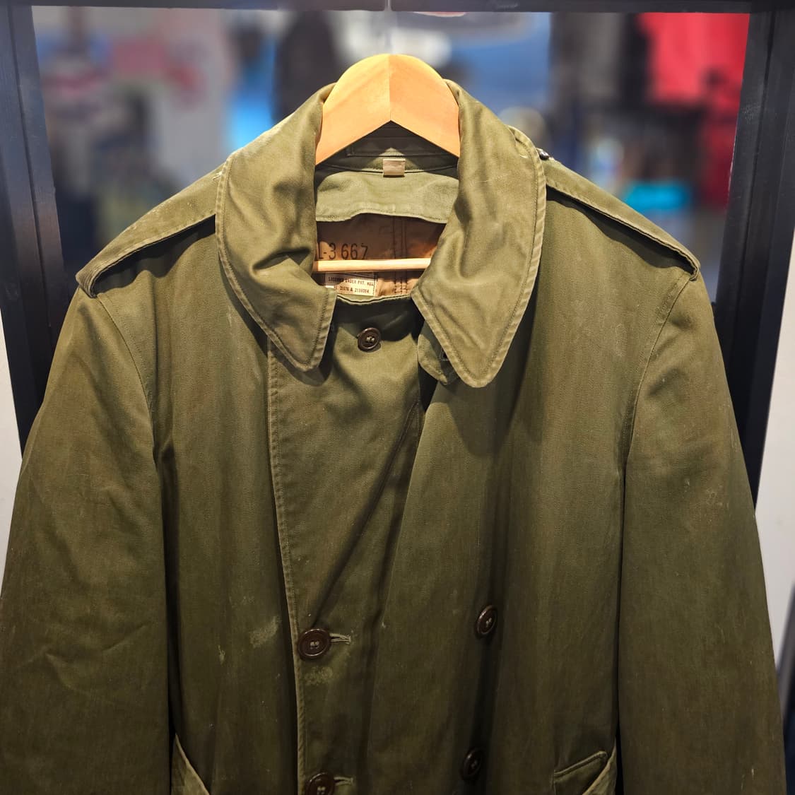 M/r 50s us army 코트 og107 외피 내피 상품이미지7