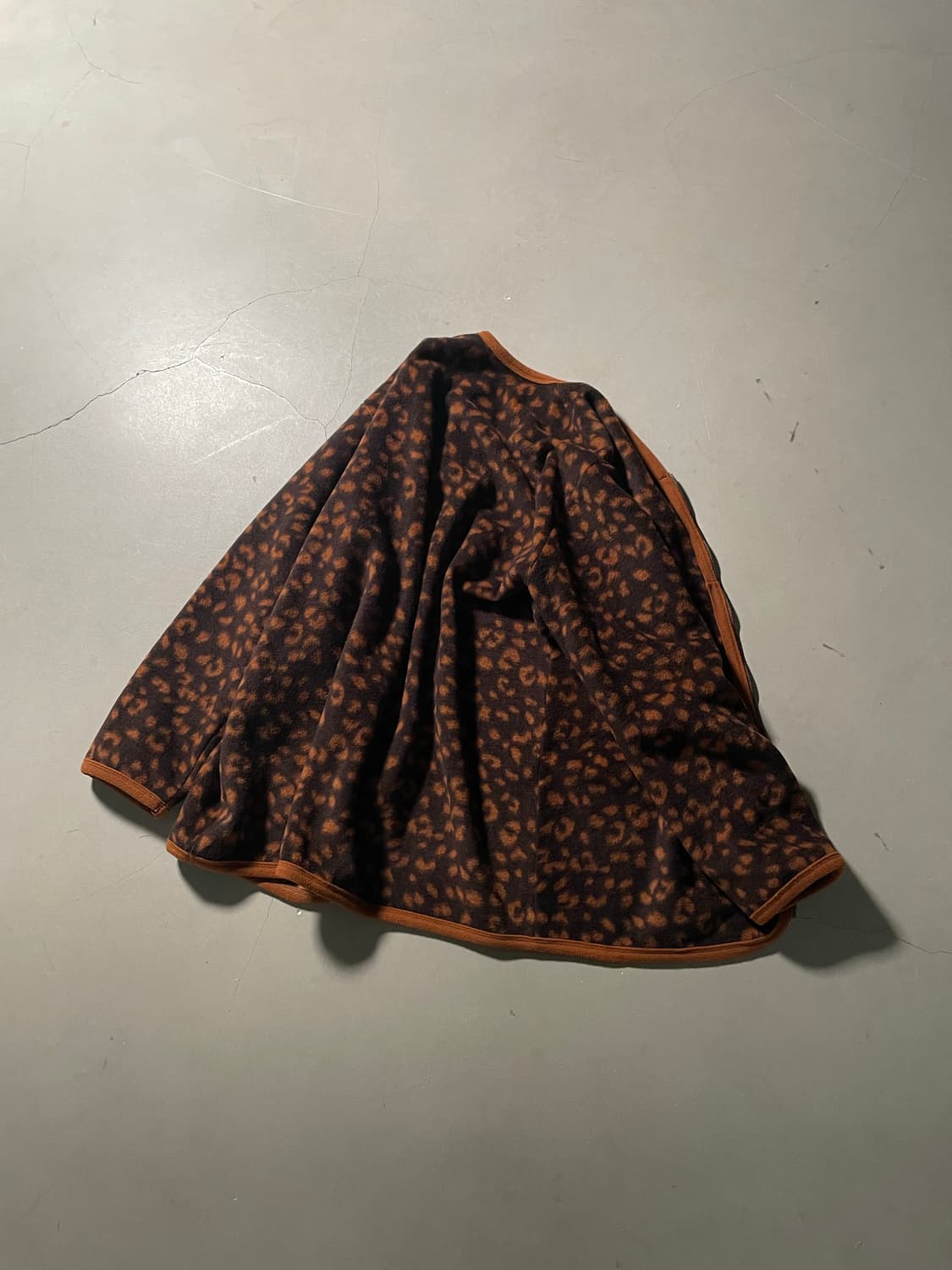 H•d Leopard Boa Fleece Cardigan 상품이미지2