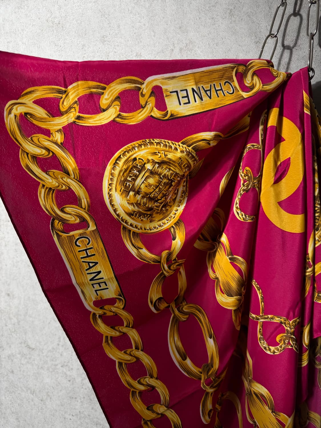 빈티지 샤넬 실크 스카프 상품이미지7