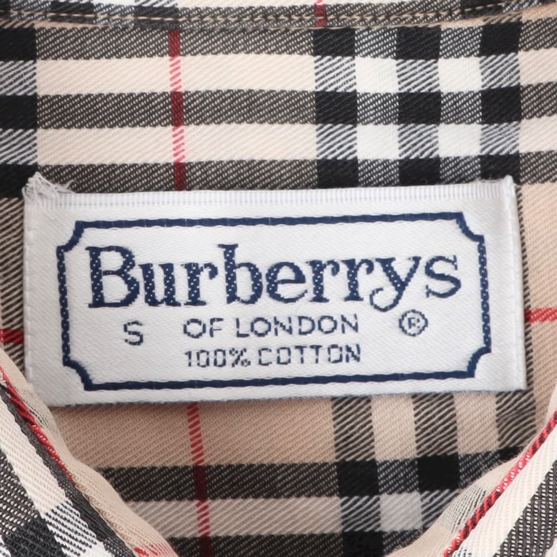 버버리 베이지 노바체크 포켓 로고 셔츠 상품이미지8