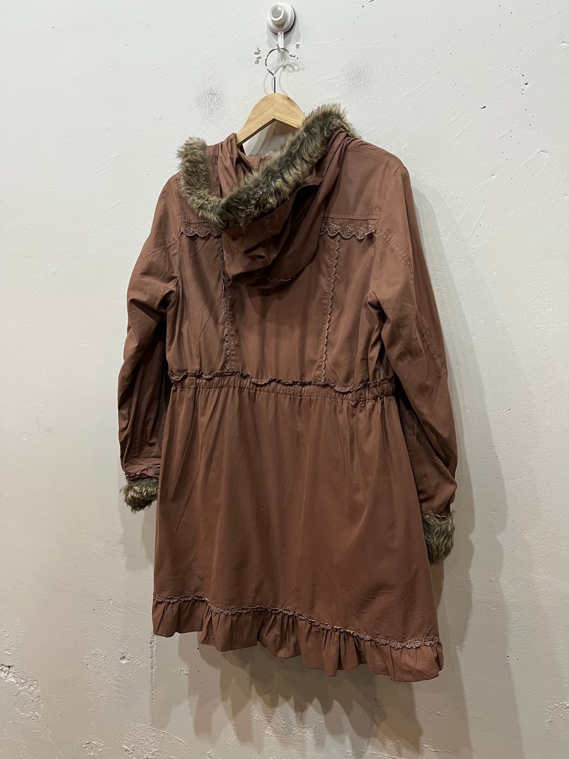 액시즈팜 퍼 야상 자켓 상품이미지2