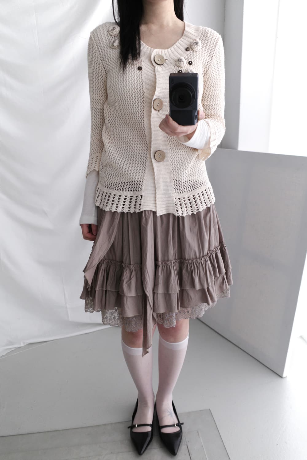 flower cardigun 상품이미지5