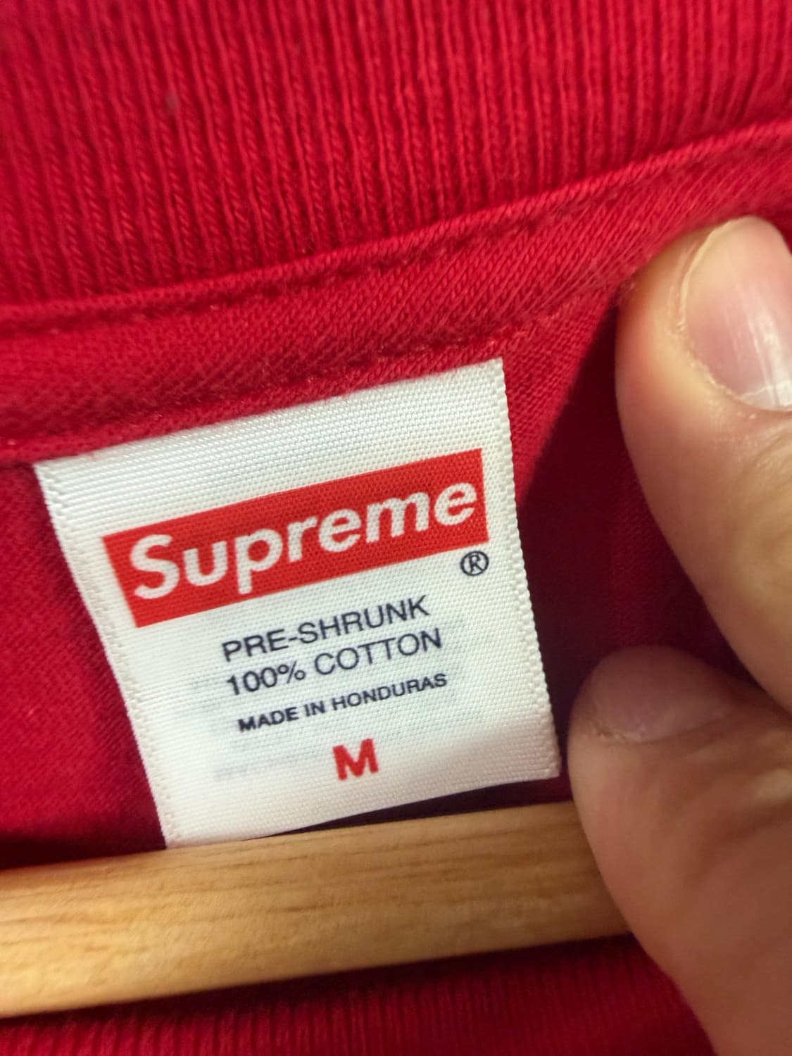 슈프림 플레이보이 카티 티셔츠 레드 상품이미지2